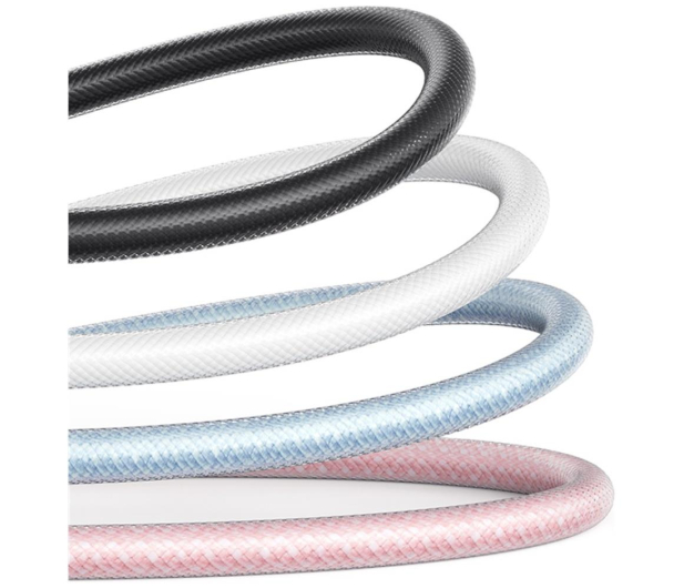 USAMS Kabel US-SJ658 6A USB-A do USB-C 1,2m różowy - 1569089 - zdjęcie 4